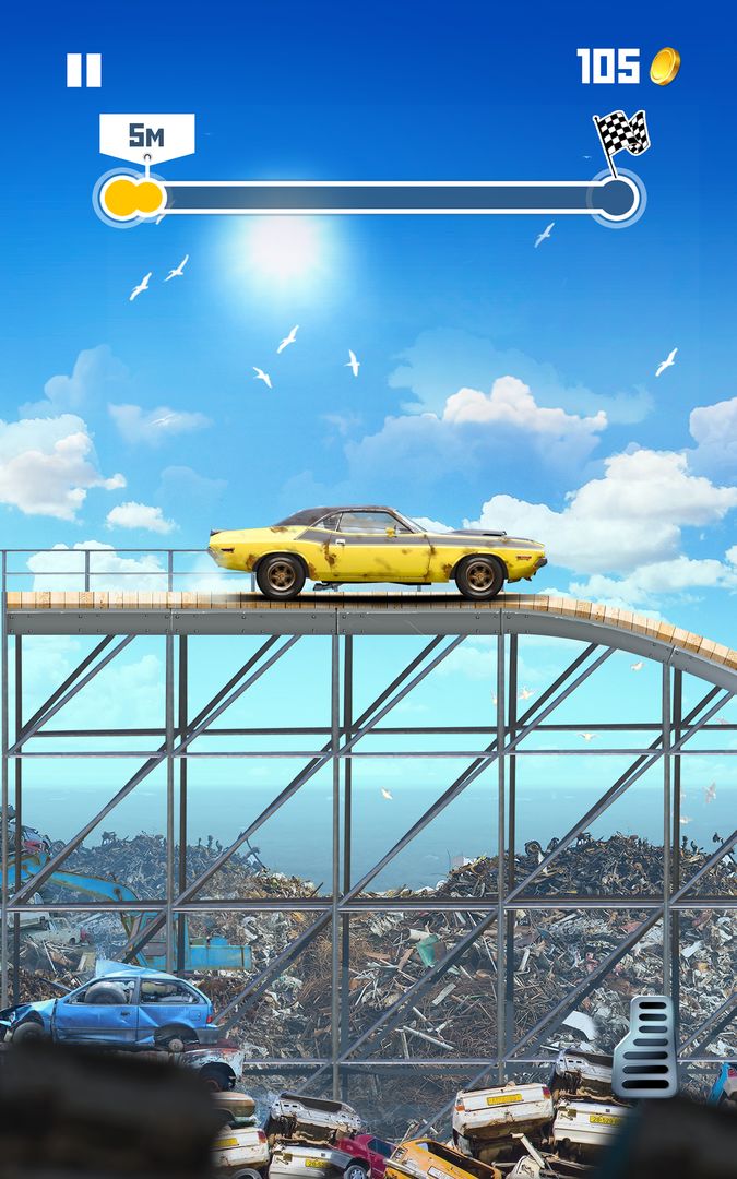 Jump The Car screenshot game