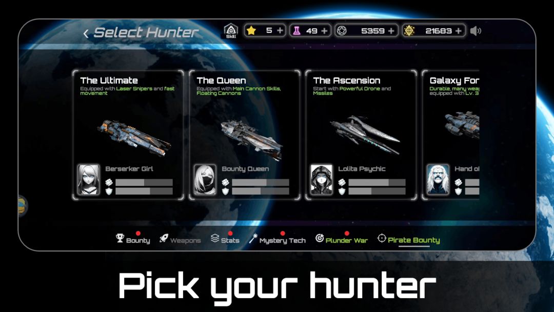 Space Wanted screenshot game