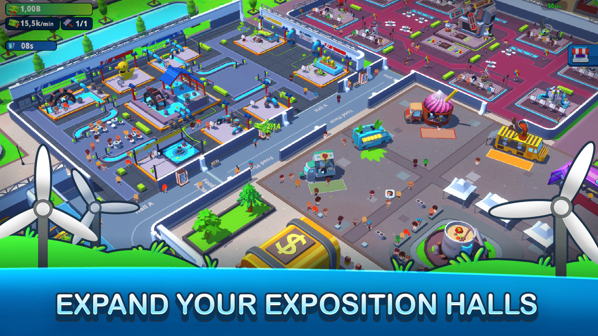 Idle Convention Manager Game Screenshot