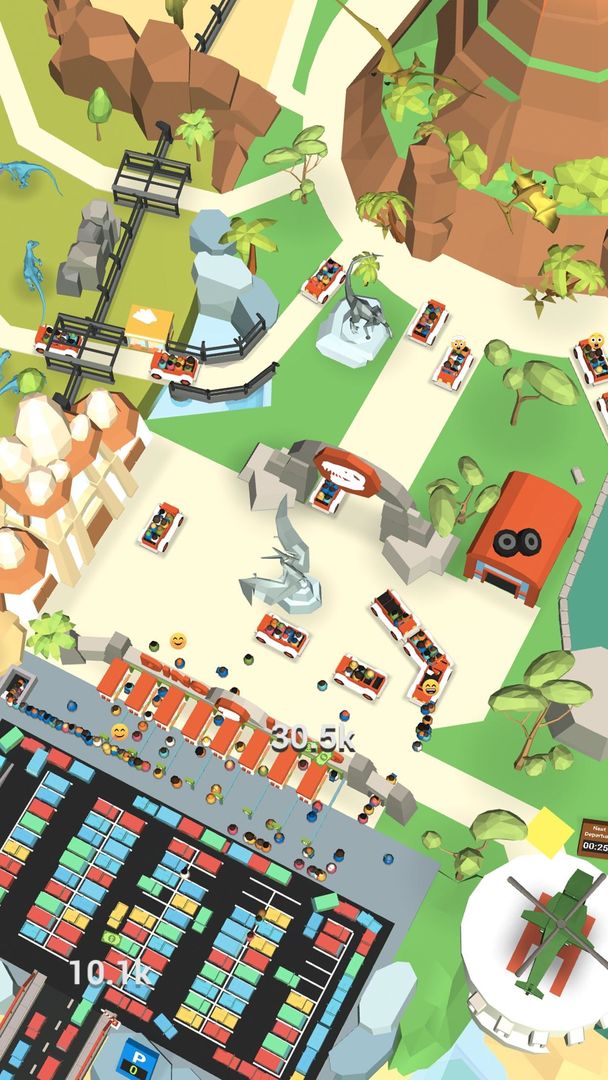 Idle Dino Park 게임 스크린 샷