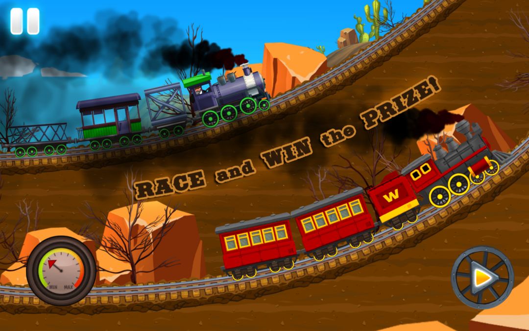 Western Train Driving Race遊戲截圖
