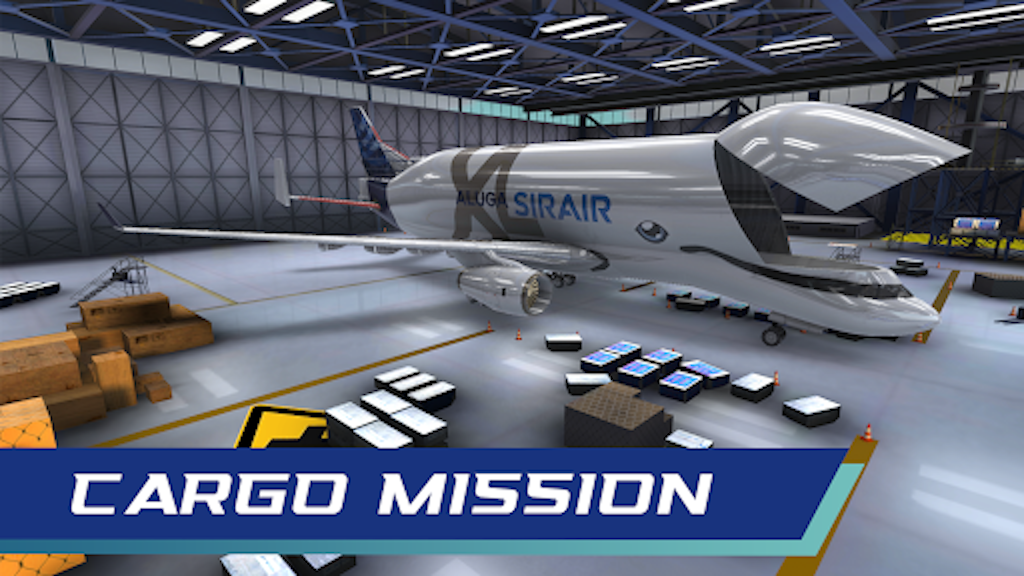 Flight Simulator : Plane Game Game Screenshot