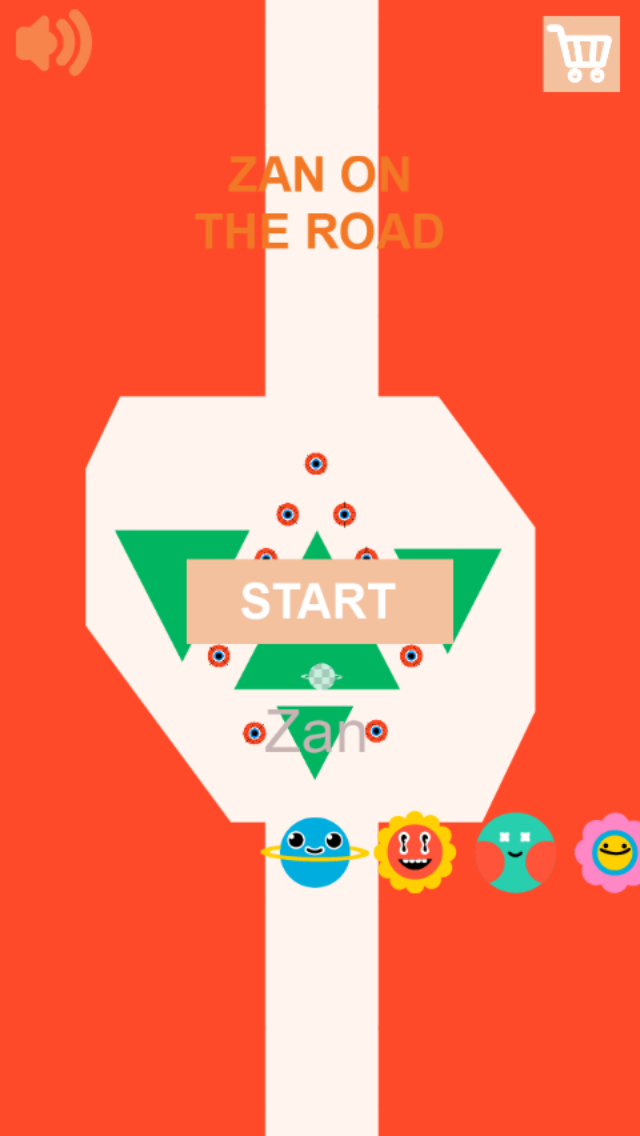 Скриншот игры Zan on the road