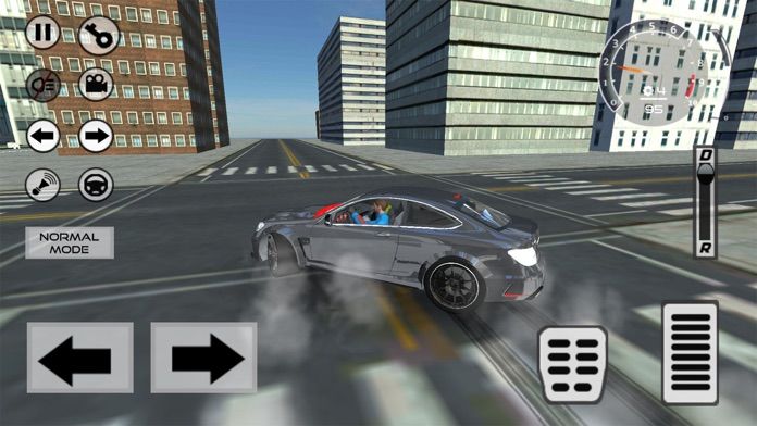 Screenshot of Drift Simulator: C63 AMG