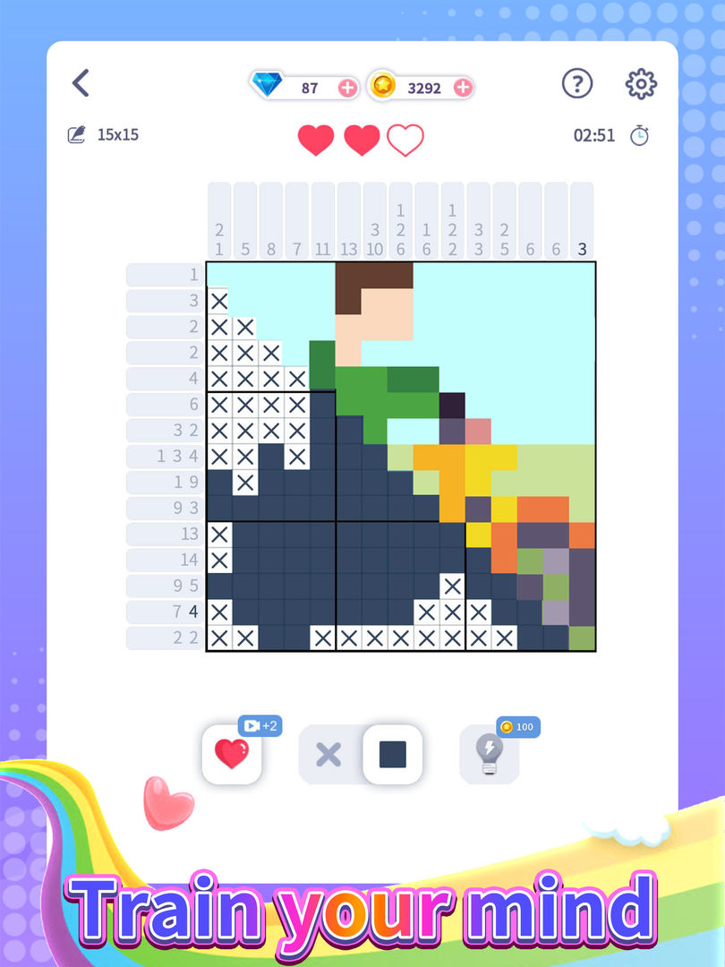 Nonogram Picture Cross Offline screenshot game