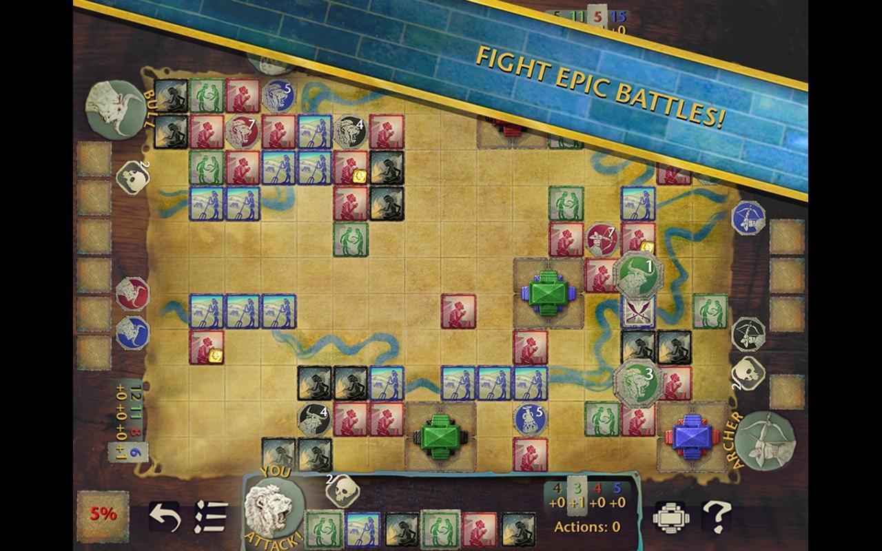 Cuplikan Layar Game Reiner Knizia Tigris&Euphrates