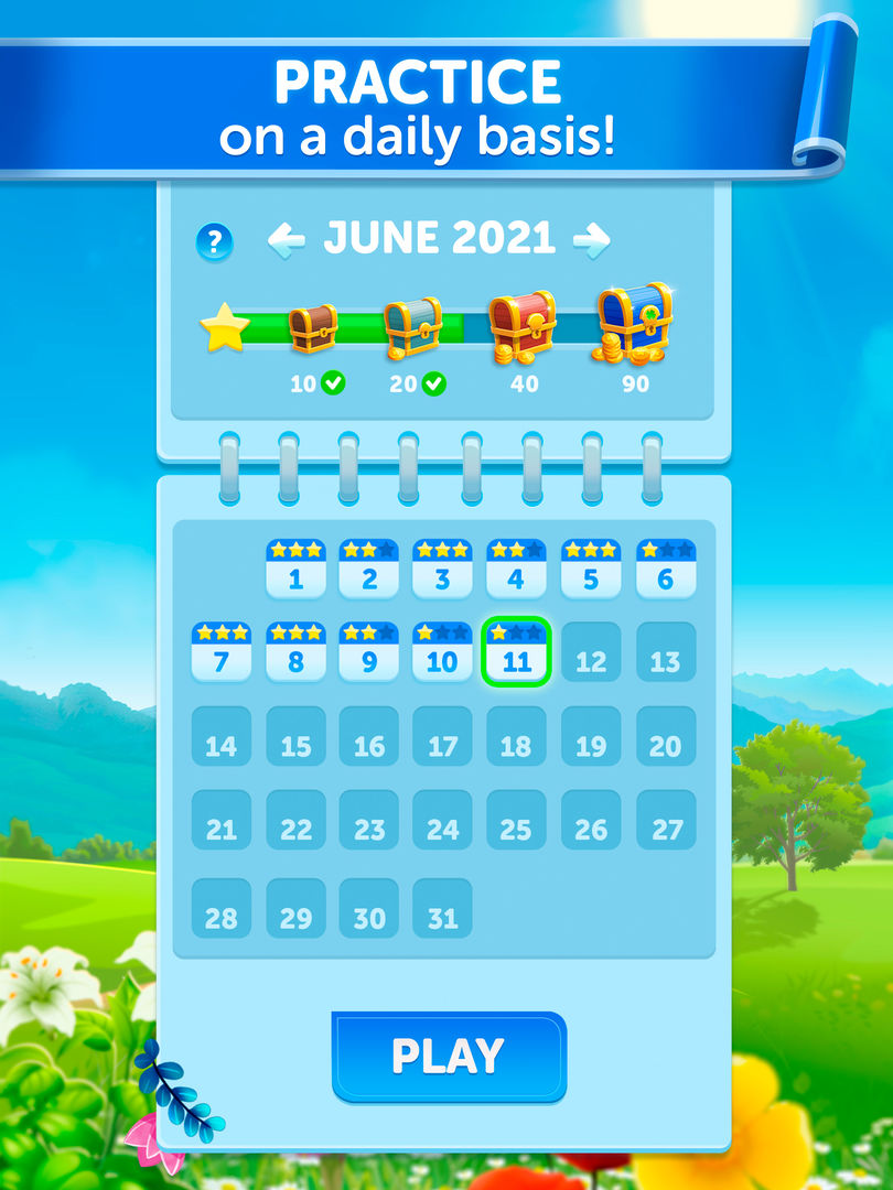 Bouquet of Words: Word Game screenshot game