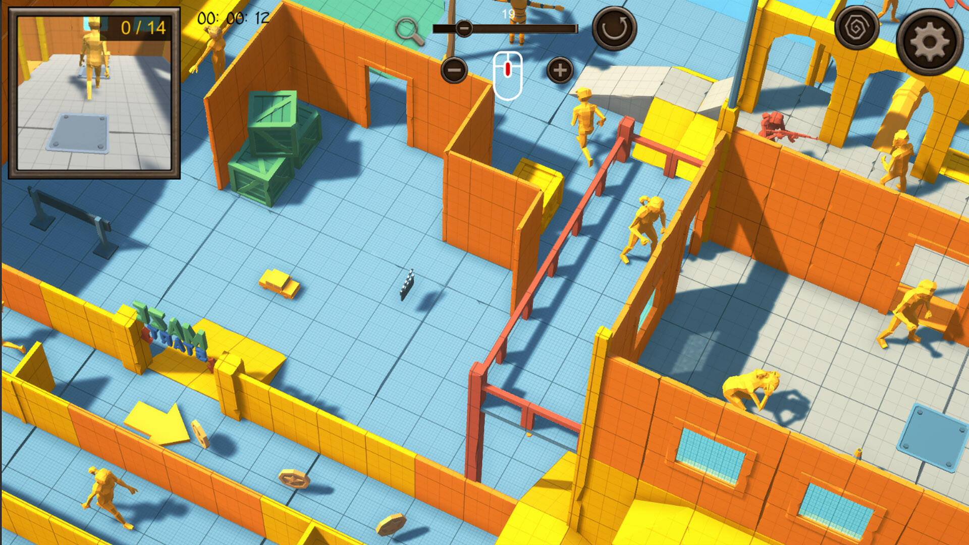 Hidden Prototype Top-Down 3D screenshot game