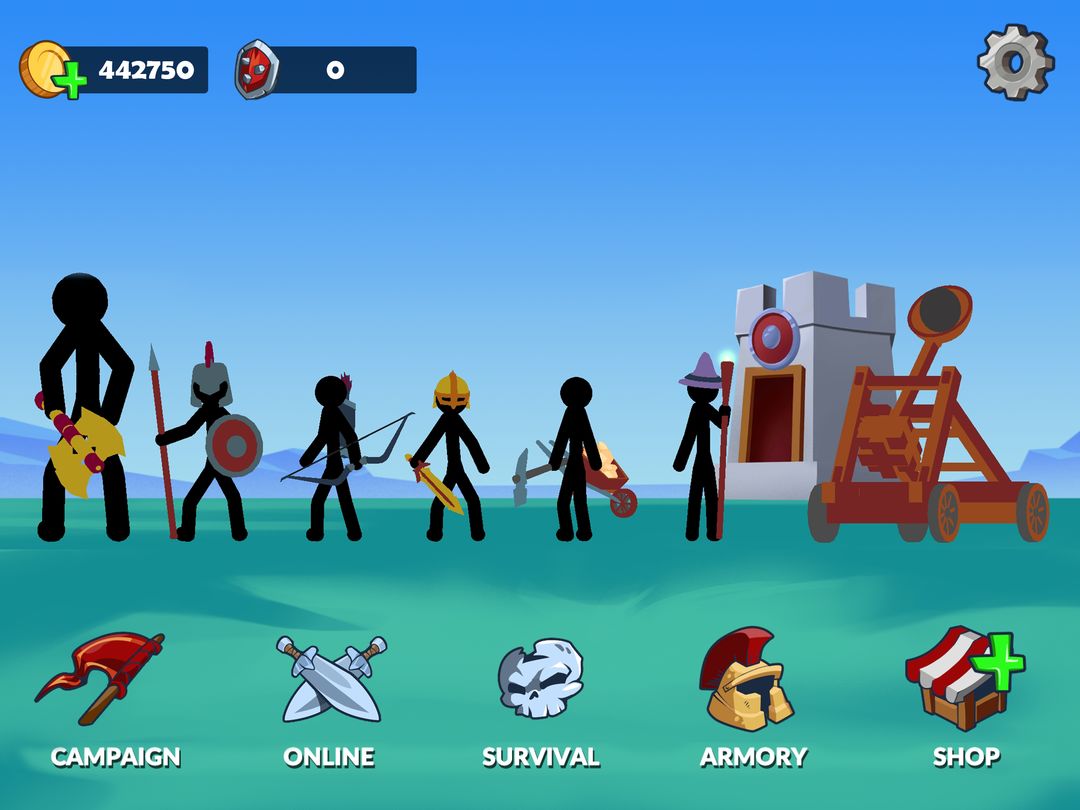 Stickman War Legend of Stick ภาพหน้าจอเกม