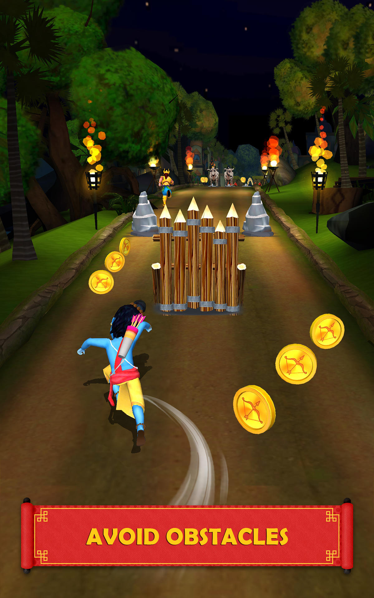 Little Ram - Ayodhya Run Game Screenshot