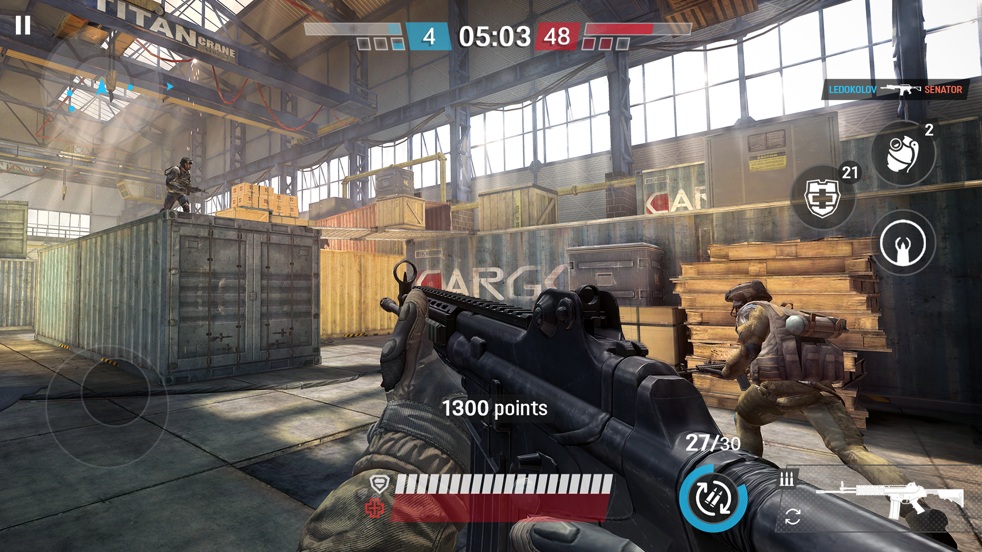 Captura de Tela do Jogo Warface GO: Jogo de tiro FPS