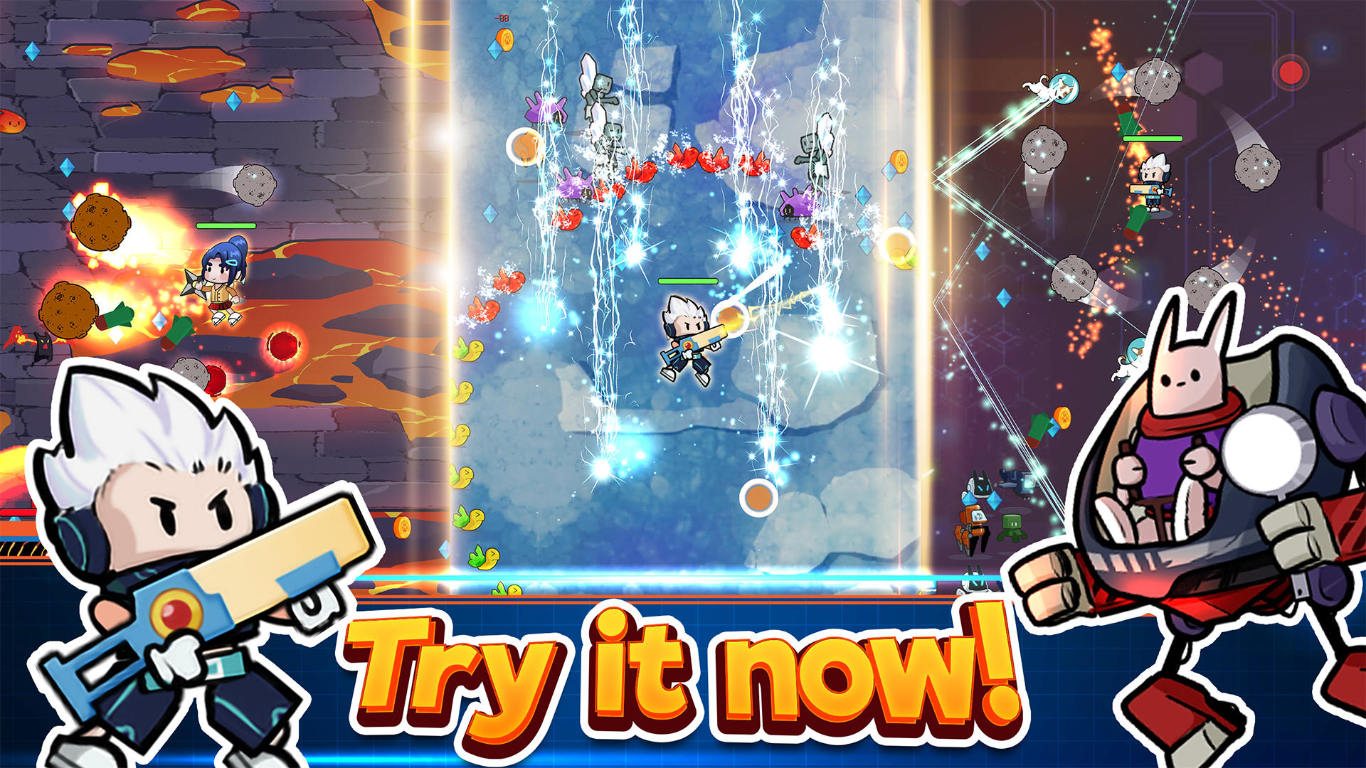 Screenshot 3 of Survivor heroes - Space Battle 