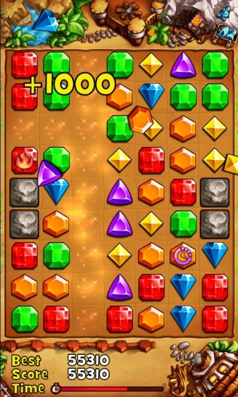 Cuplikan Layar Game 寶石世界