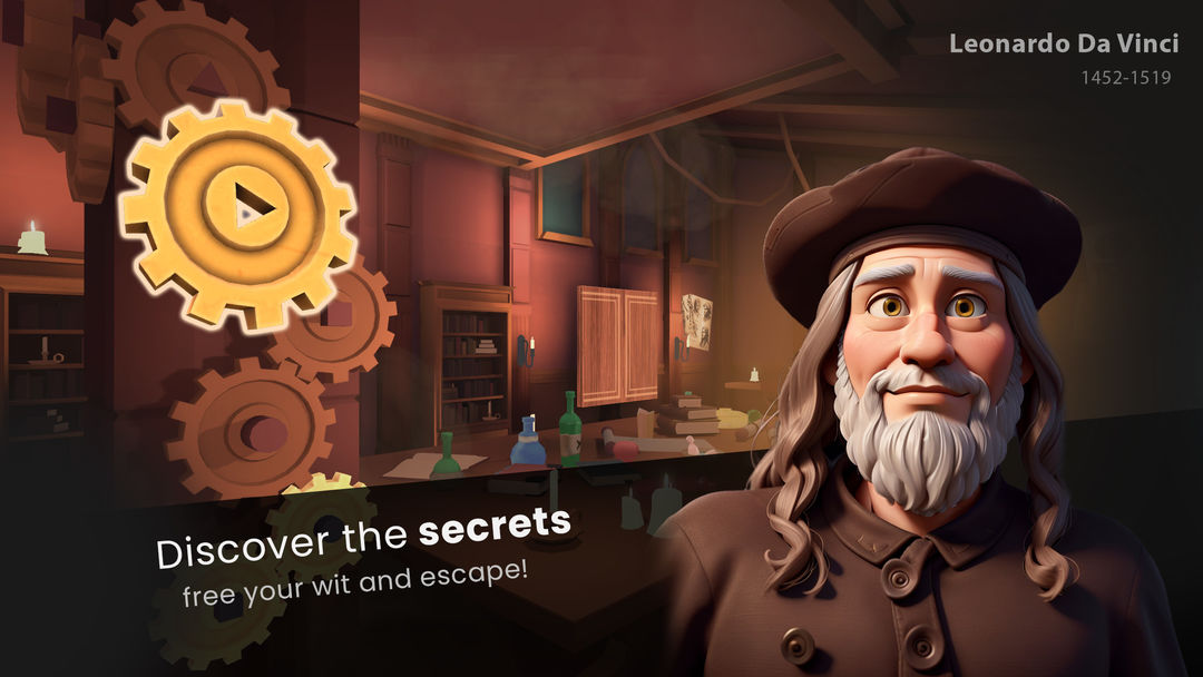 Screenshot of Historical Escape Room - game