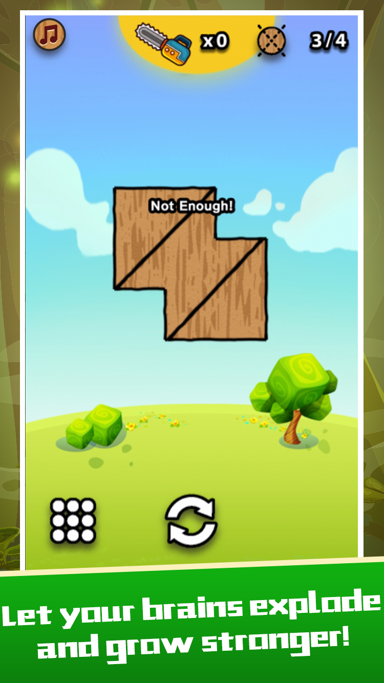 Cut Wood Game Screenshot