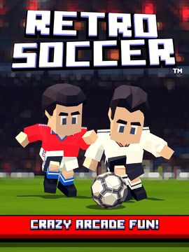 Retro Soccer Game Screenshot