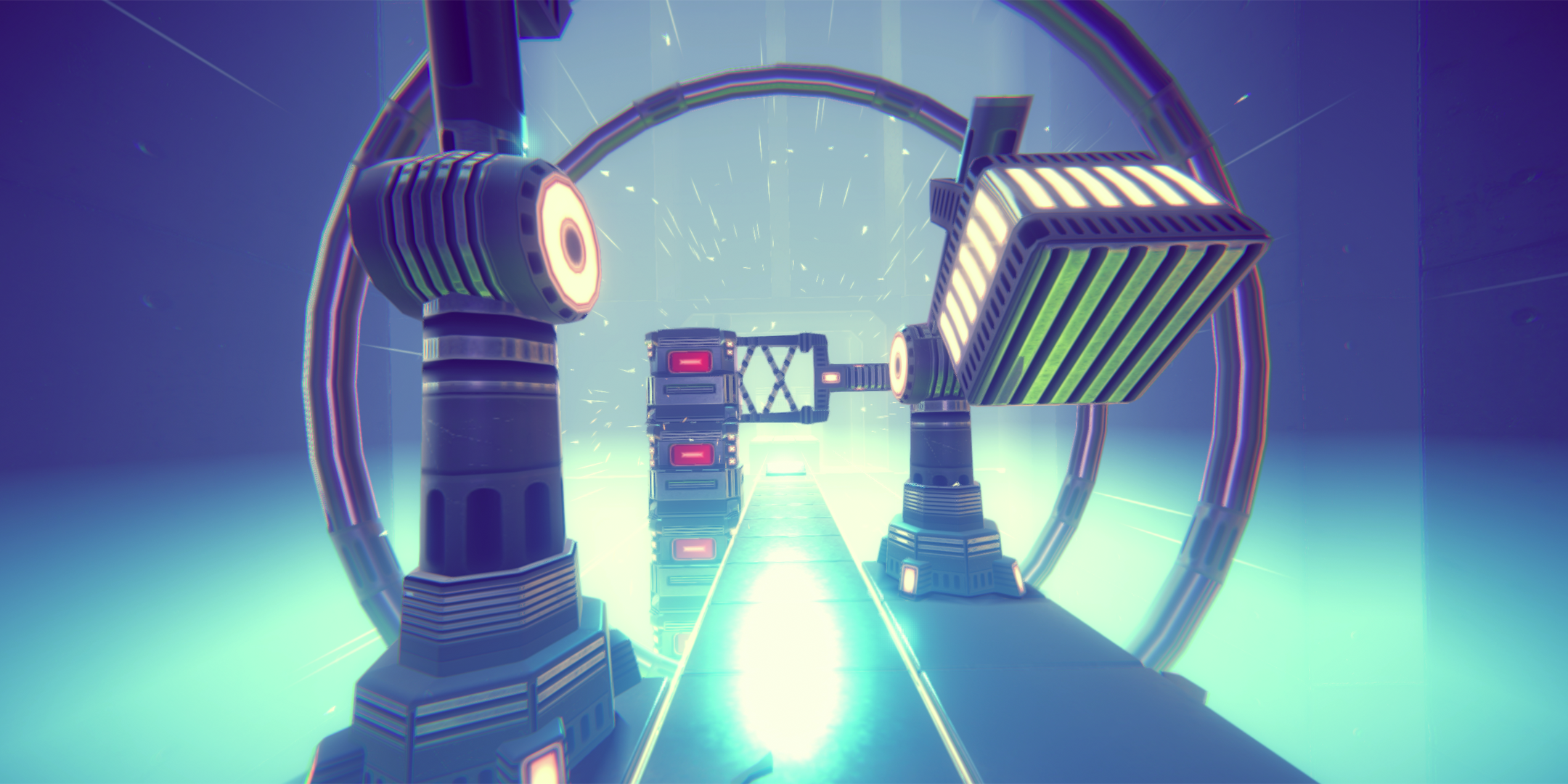 Super Glitch Dash Game Screenshot