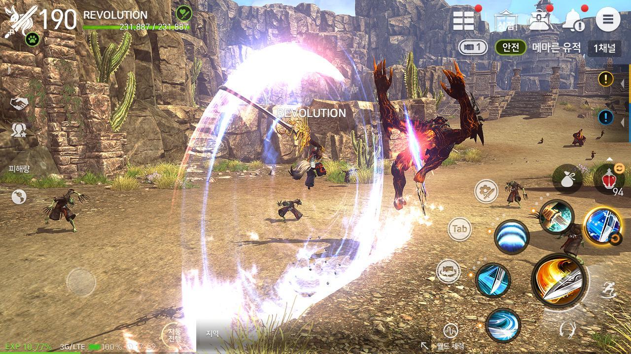 Blade & Soul: Revolution Game Screenshot
