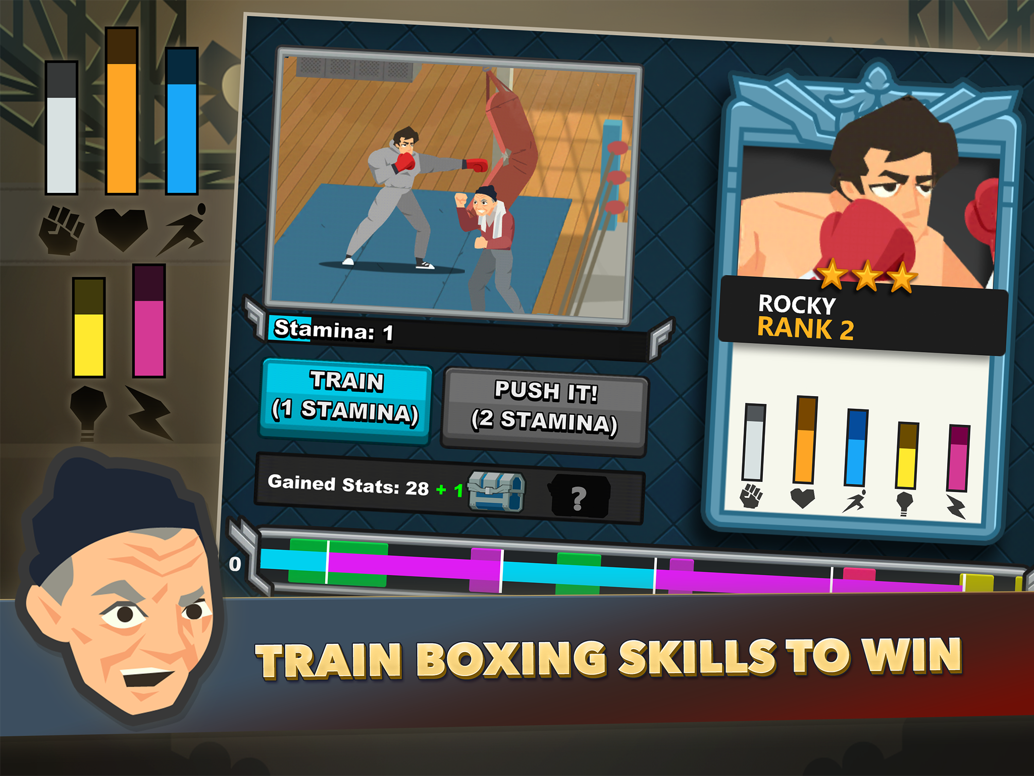 ROCKY™ ゲームのスクリーンショット