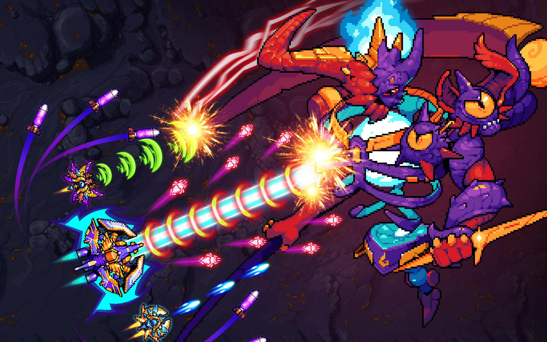 Falcon Squad: Classic Arcade Game Screenshot