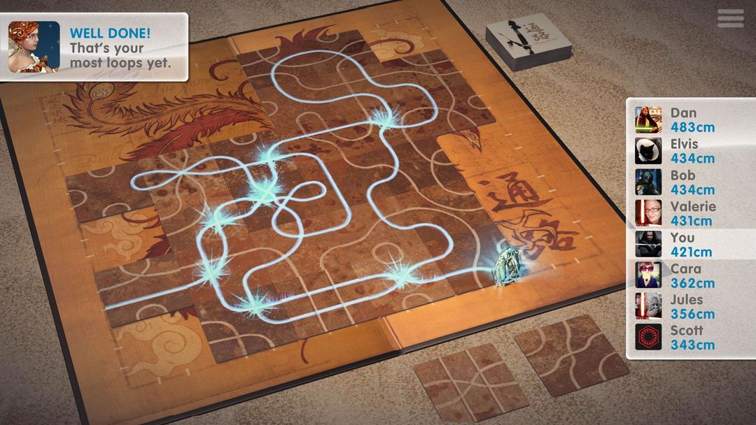 Screenshot of Tsuro - The Game of the Path
