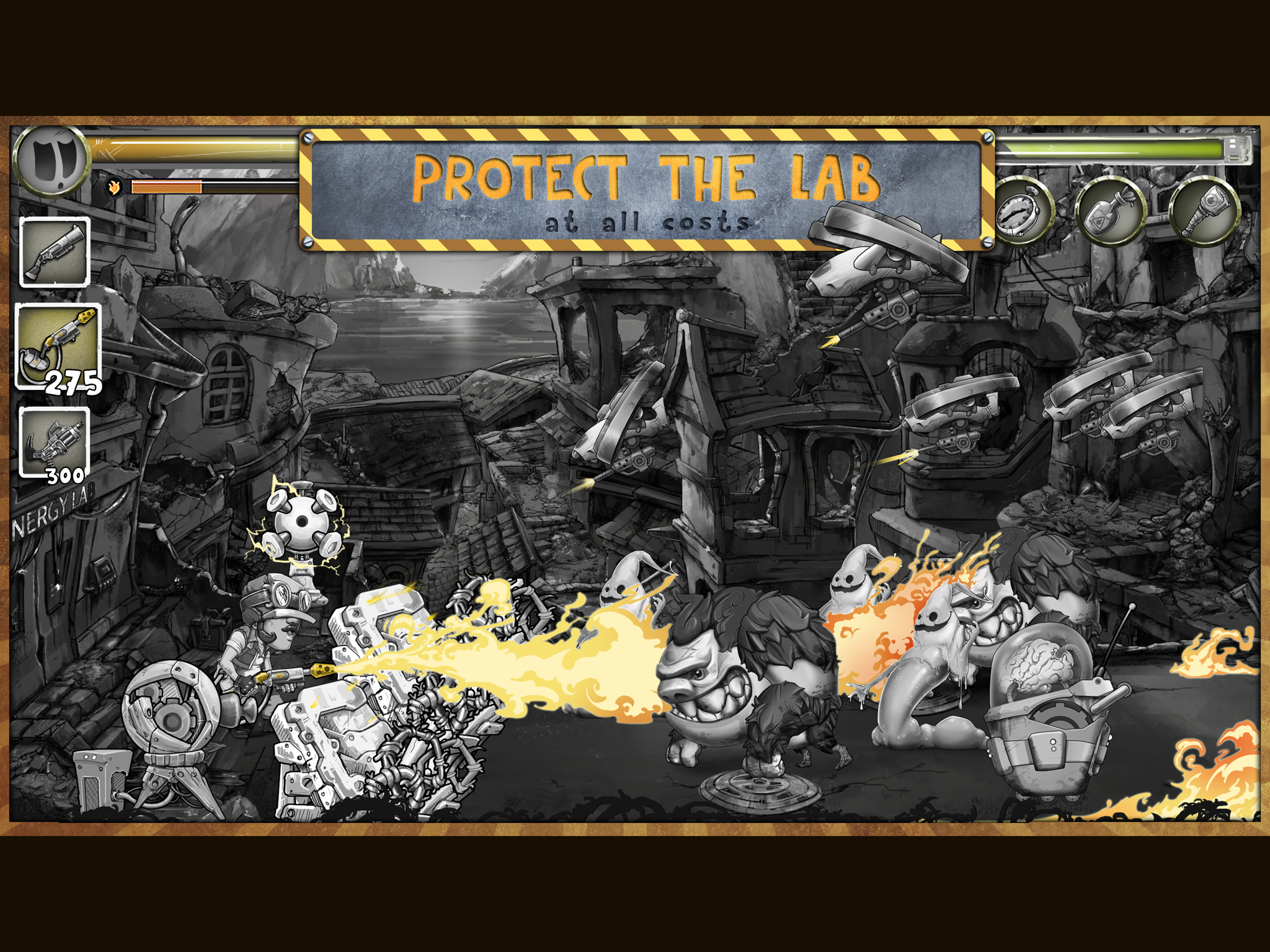 Metal Defender: Battle Of Fire Game Screenshot
