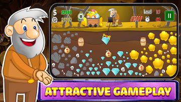 Gold Miner Classic Lite Game Screenshot