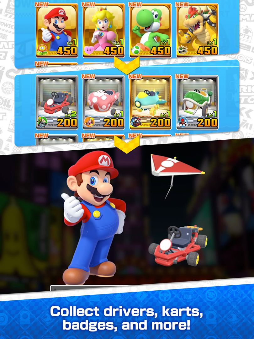 Screenshot of Mario Kart Tour
