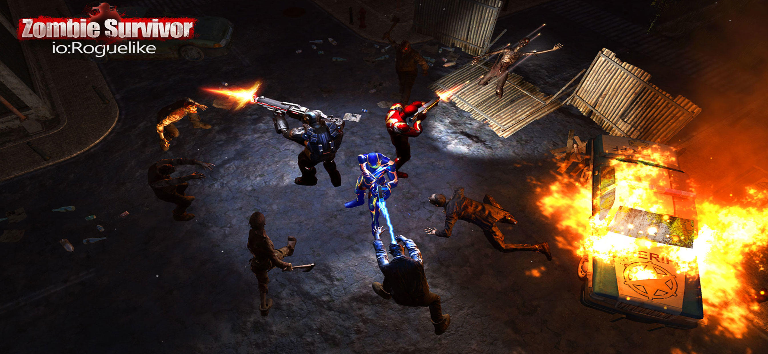Super City Hero:Iron Survivor screenshot game