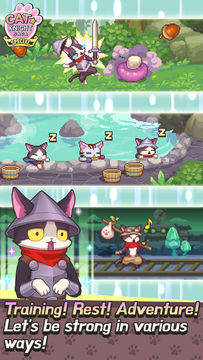CAT KNIGHT SAGA SPECIAL Game Screenshot