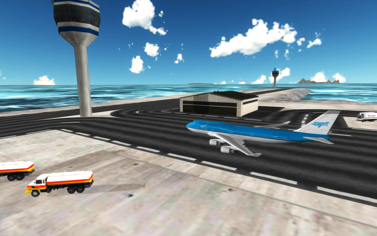 Flight Simulator: Fly Plane 3D 遊戲截圖