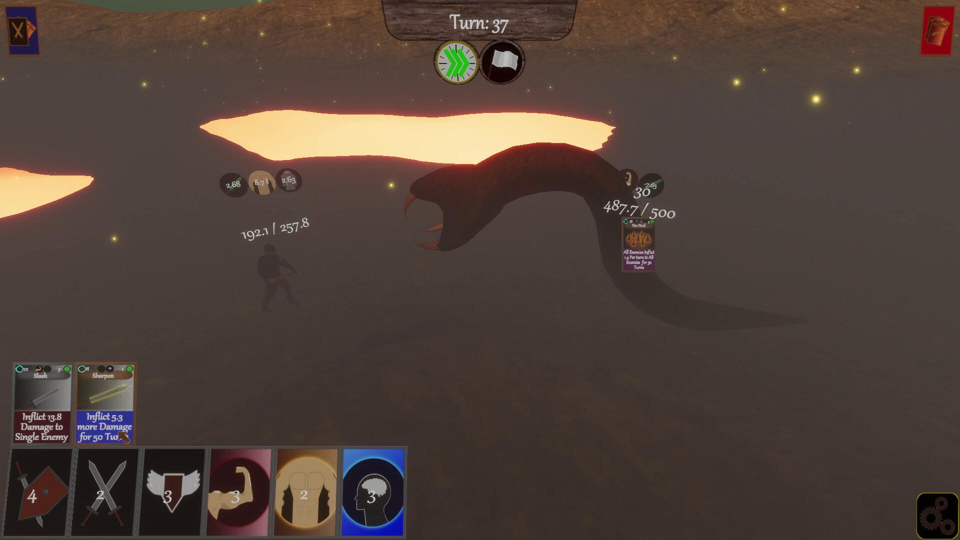 Screenshot of Card RPG Orphan