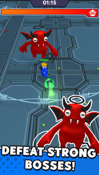 Survivor Rainbow 3D Game Screenshot
