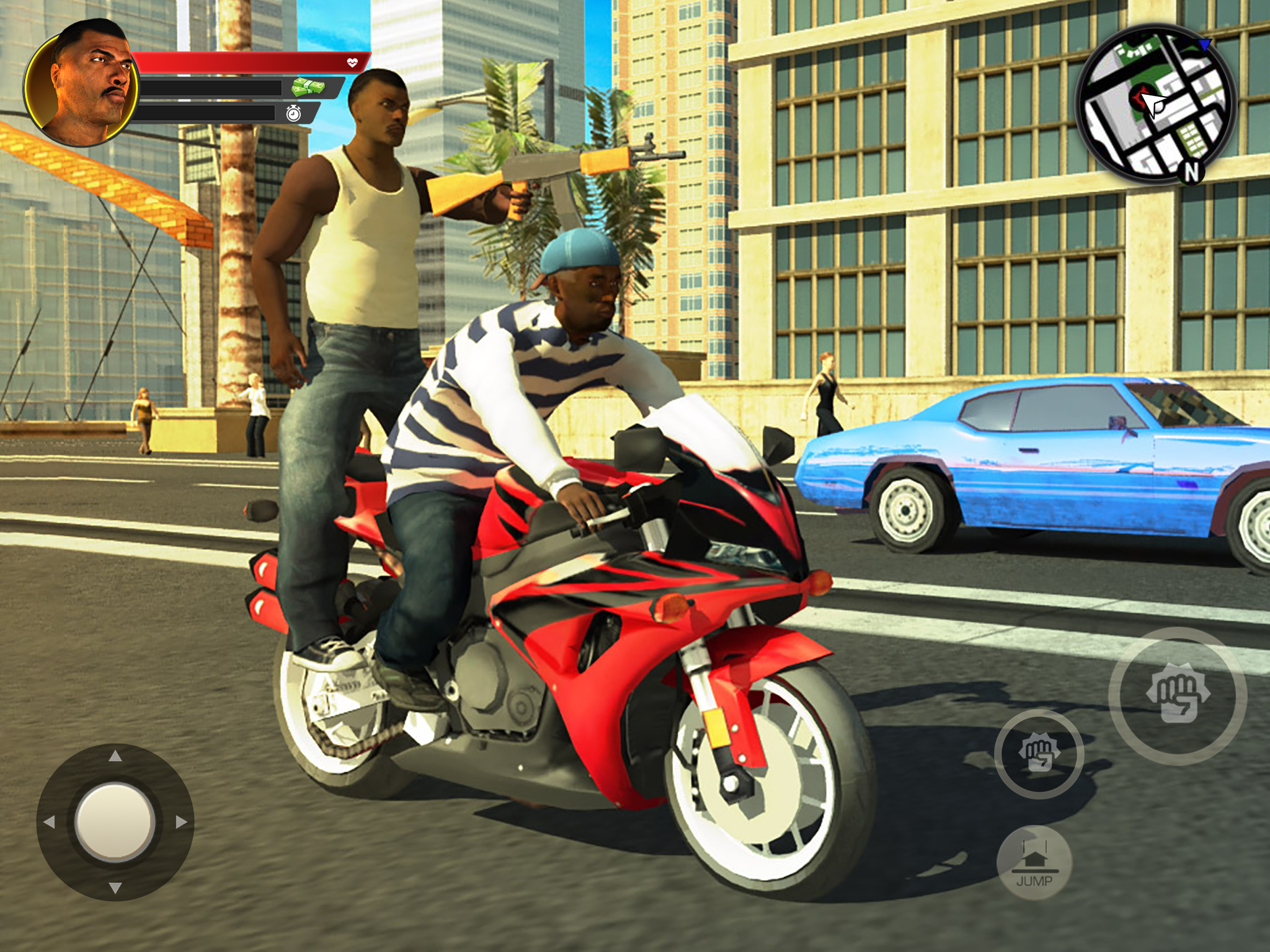 Mafia Crime: Cars & Gang Wars Game Screenshot