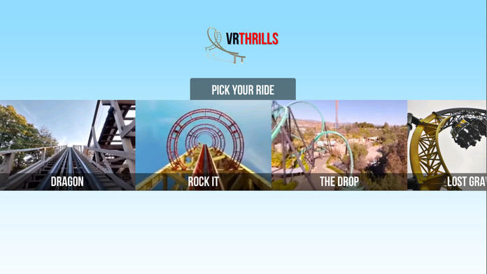 Screenshot 1 of VR Thrills៖ Roller Coaster 360 (Google Cardboard) 