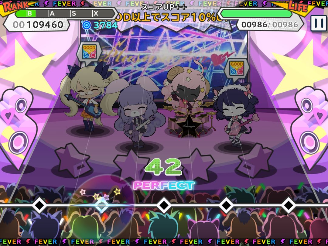 SHOW BY ROCK!! Fes A Live screenshot game