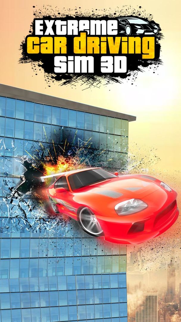 Extreme Car Driving Sim 3D screenshot game