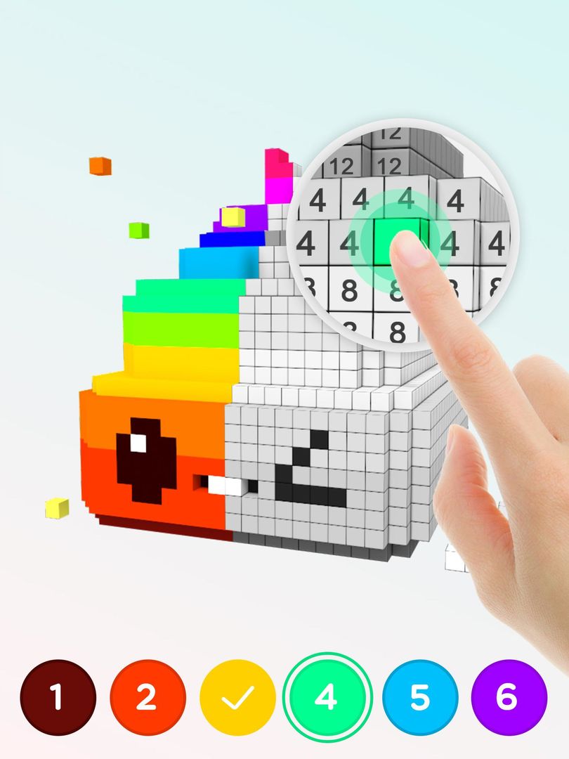 Pixel.ly 3D screenshot game