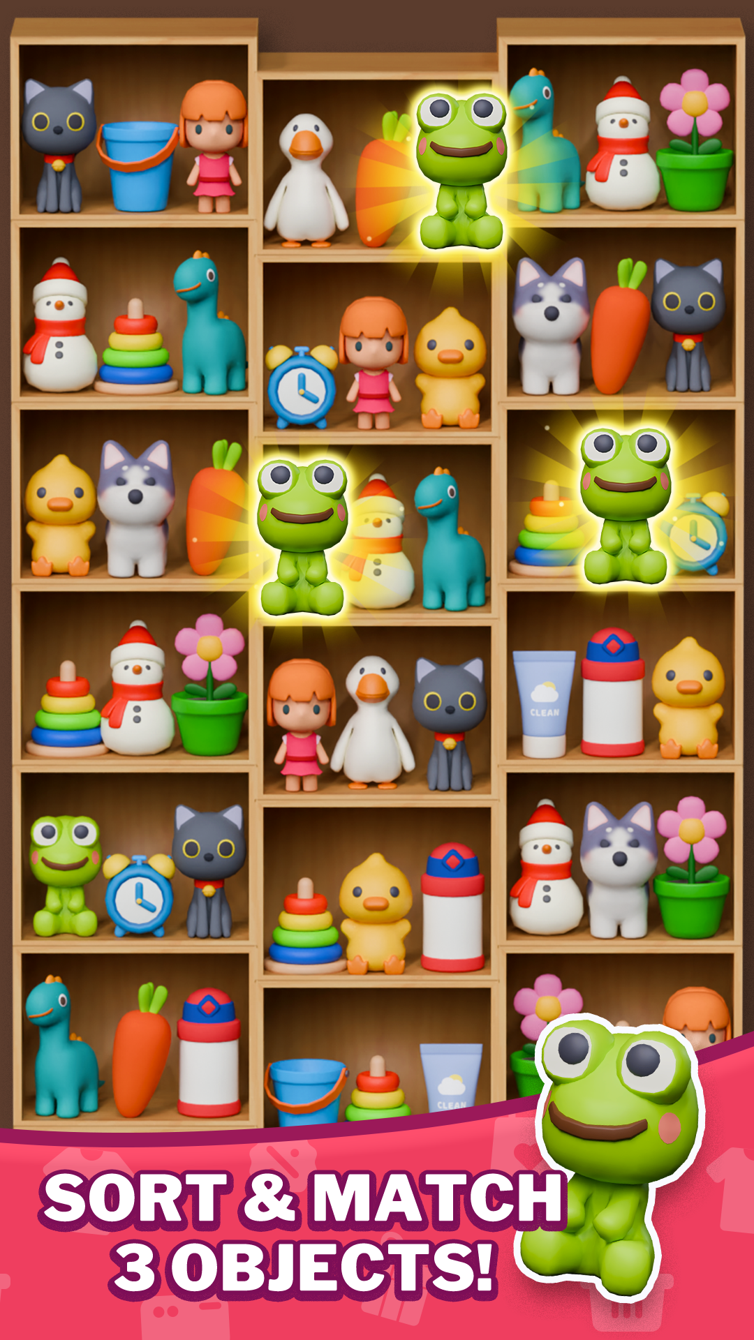 Goods Sorting Games: 3D Puzzle ภาพหน้าจอเกม