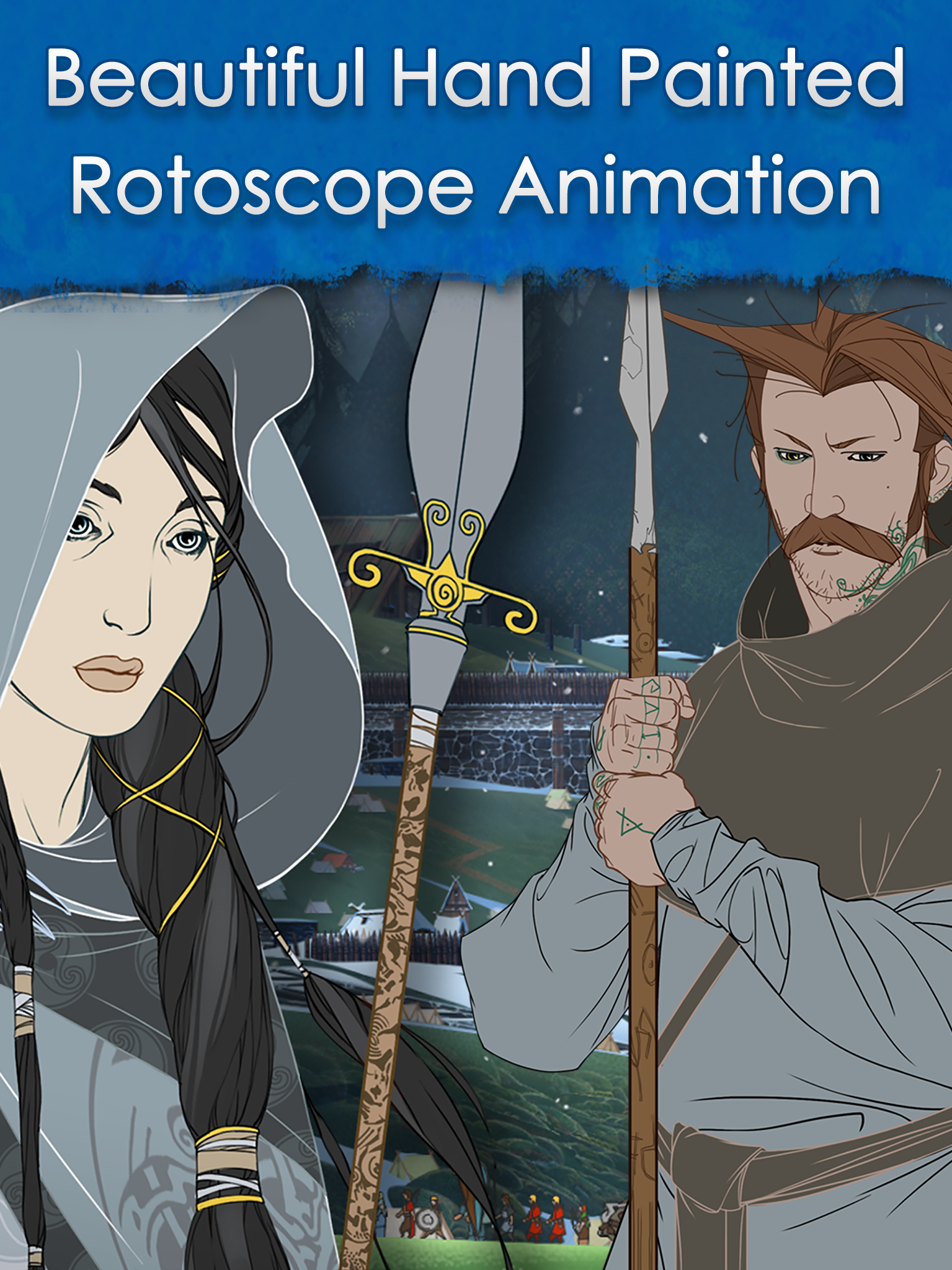 Скриншот игры The Banner Saga