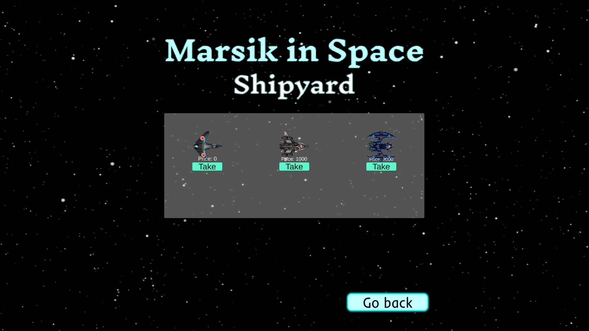 Marsik In Space Game Screenshot