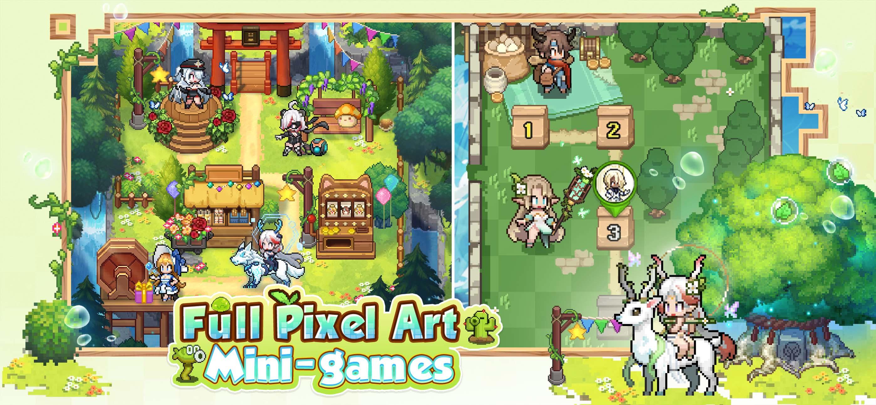 Pixel Heroes: Emond Saga Game Screenshot