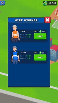 Construction Arcade Game Screenshot