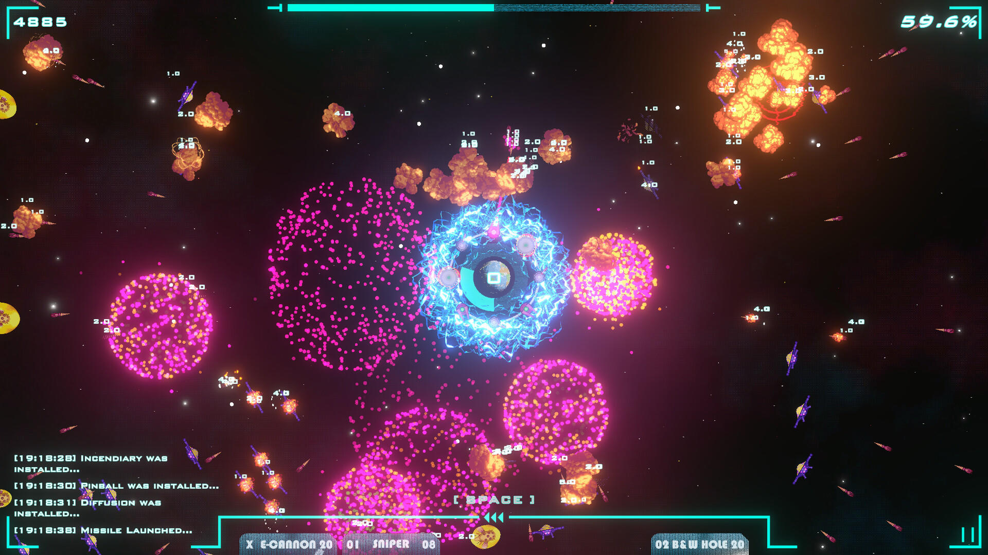 Circle Defense screenshot game