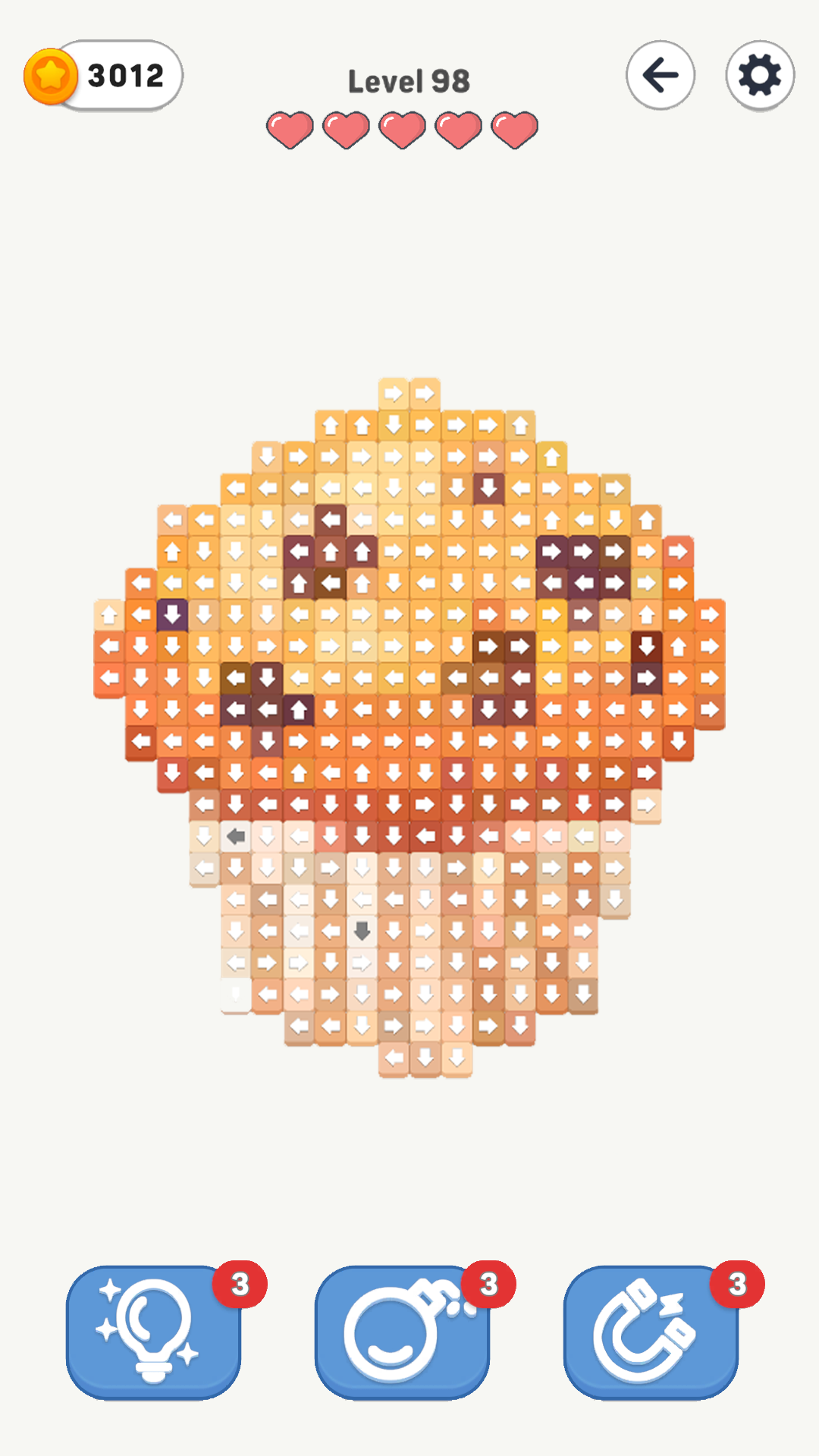 Tap Block Out Game Screenshot