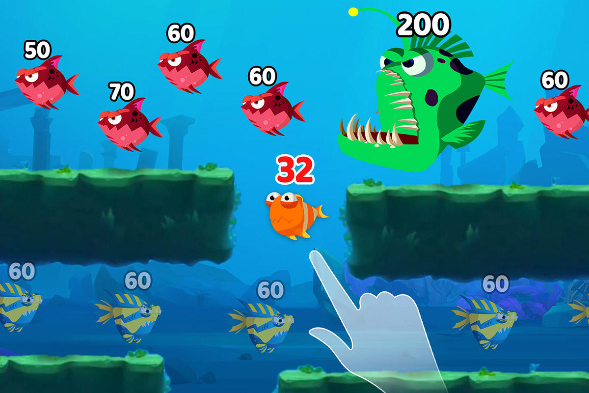 Fish Town IO: Mini Aquarium Game Screenshot