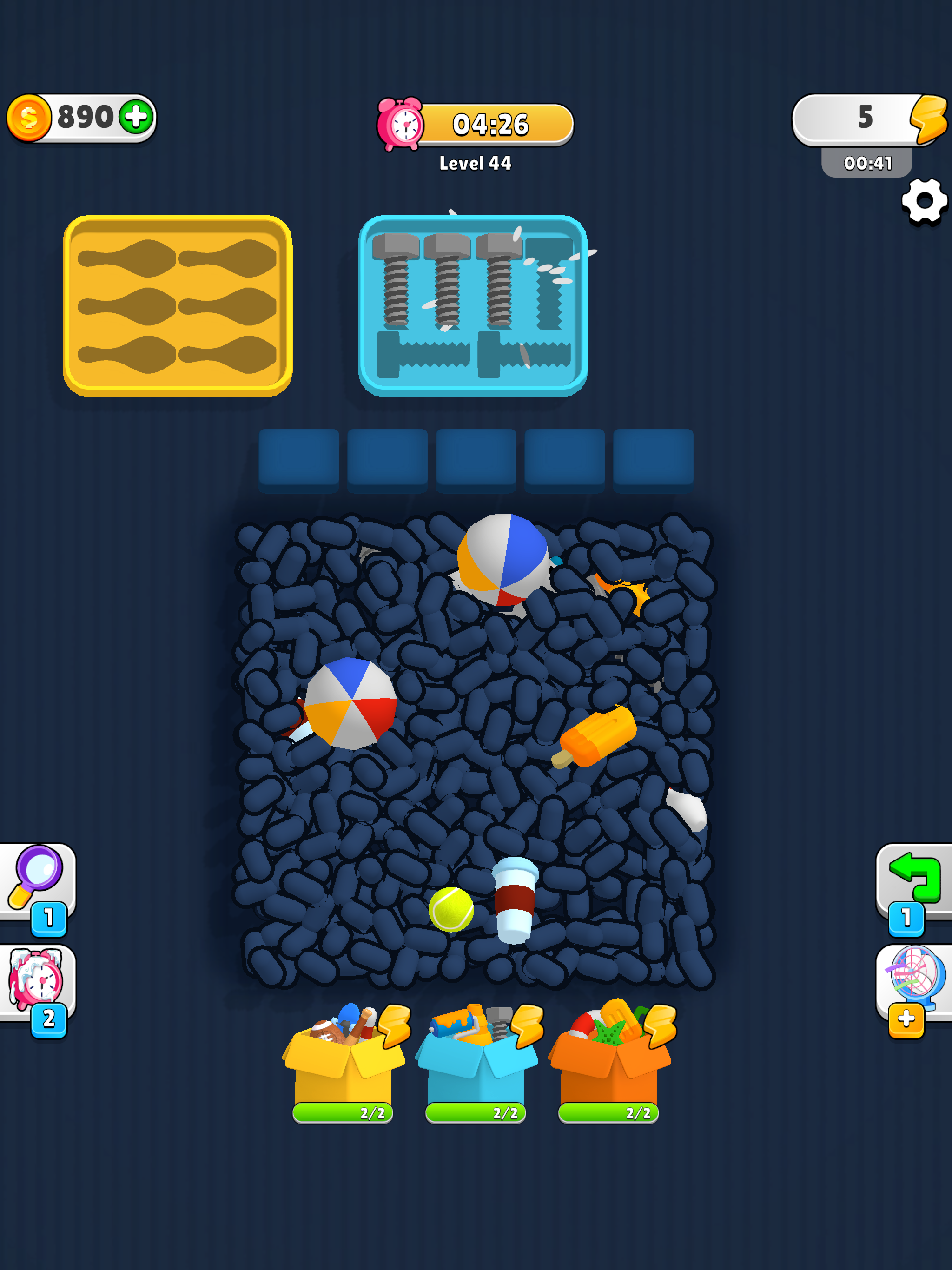 Pack Match Game Screenshot