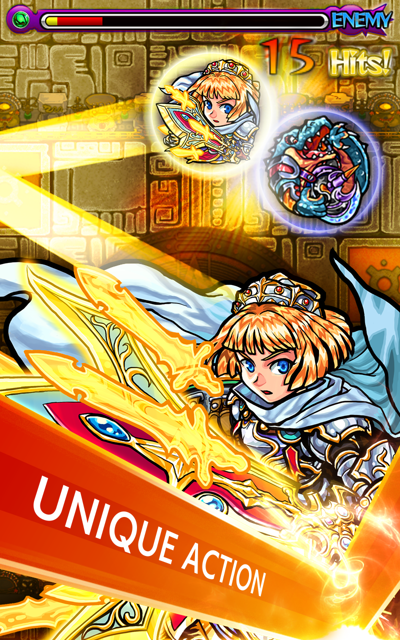 Monster Strike 遊戲截圖