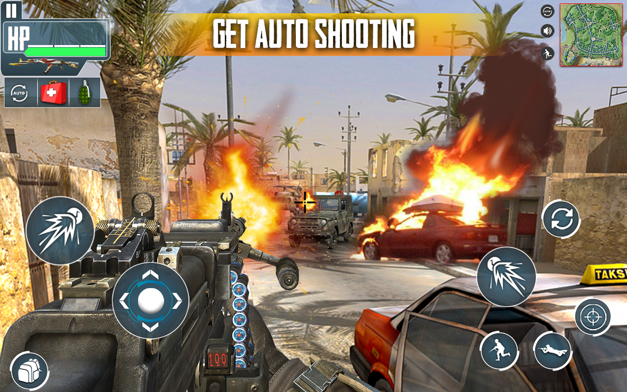 CS - Shooting Games Offline 3d ภาพหน้าจอเกม