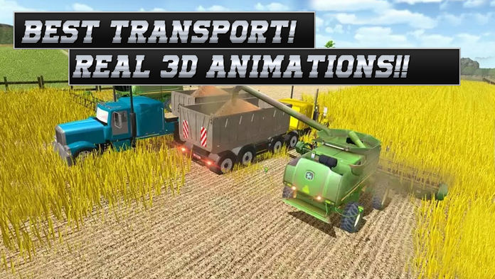 Farming Tractor Sim 2018 Pro ภาพหน้าจอเกม